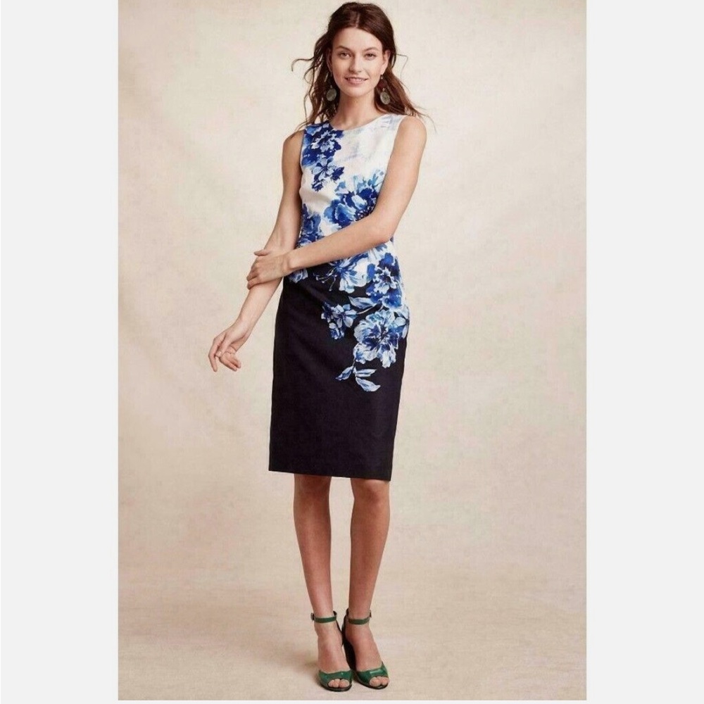 Maeve floral shift dress, size 4